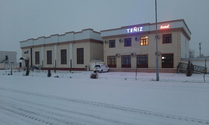 Muynak Apartment | Pet-Friendly Comfort at Teniz Hotel for Your Family Stay