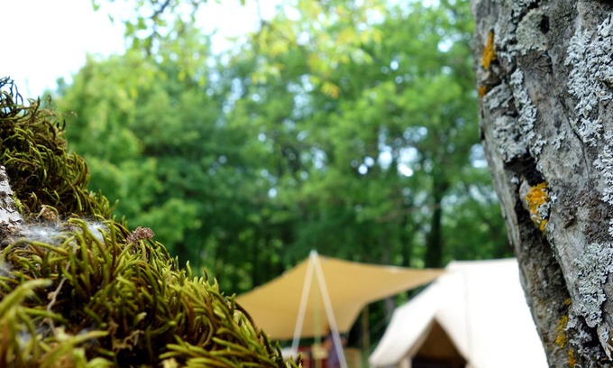 Recoubeau-Jansac RV Rental | Inviting Tentes Lodges Atypik Nomad with Pool & Spa