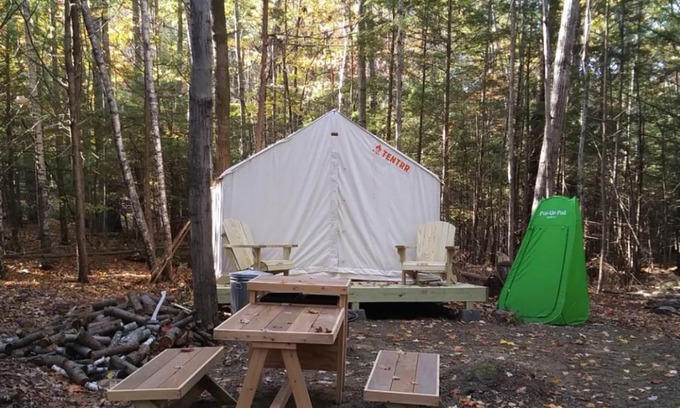 Hollis Center Other | Pet-Friendly Retreat at Tentrr Signature Site - Deerwander Camp B