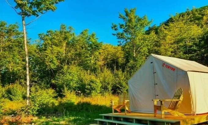 Porter RV Rental | Tentrr Signature Site - Beulah's Star Gazing Site, Porter, Maine