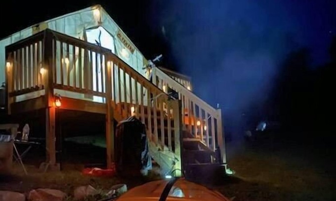 Ironto RV Rental | Tentrr Signature Site - Bears Playground, a Wilderness Retreat