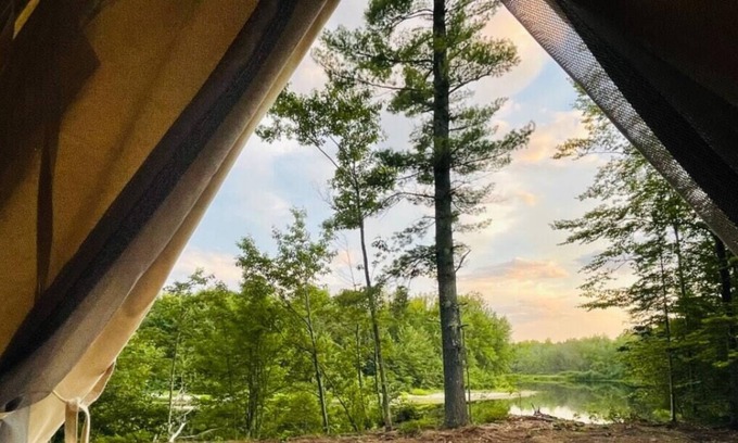 East Baldwin RV Rental | Tentrr Signature Site - Horseshoe River : Outlook