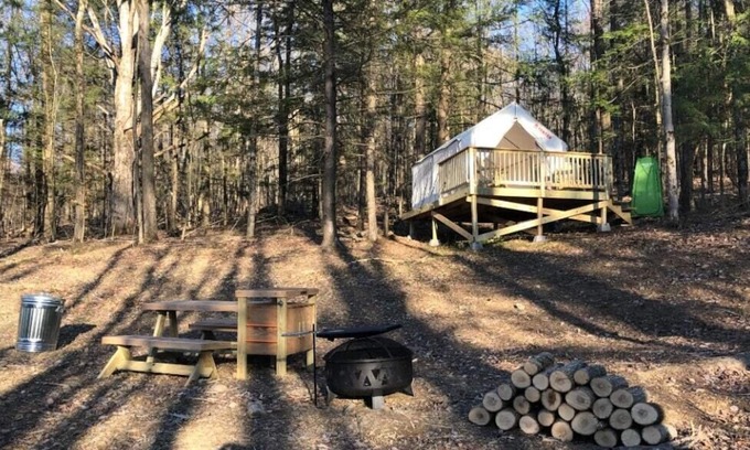 Spencer RV Rental | Tentrr Signature Site - Hart of the Woods
