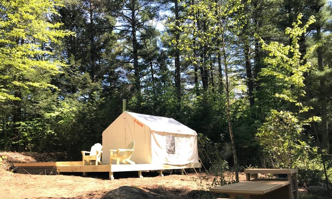 Limington RV Rental | Tentrr Signature Site - The Knoll at Red Tractor Farm