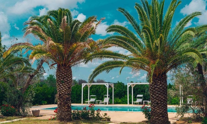 Squinzano Other | Relax at Tenuta Afra: Poolside Studio with Spa Amenities