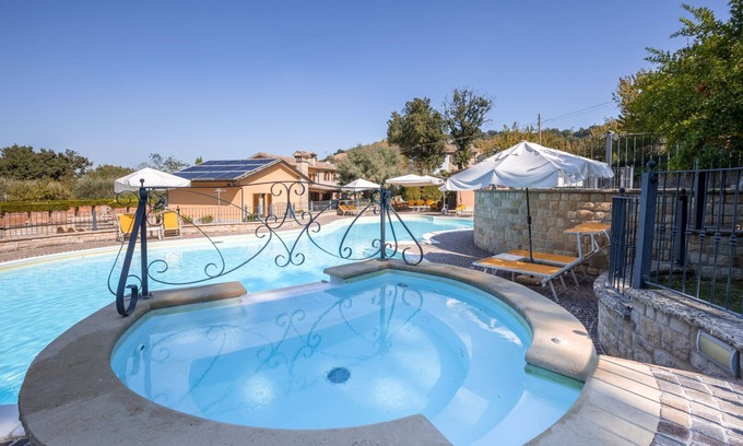 SantʼIppolito Villa | Relax at Tenuta Le Fontanelle with Private Pool in Le Marche