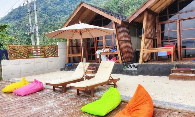 Rajabasa Cabin | Oceanfront Escape at Teras Pahawang with Breakfast & More