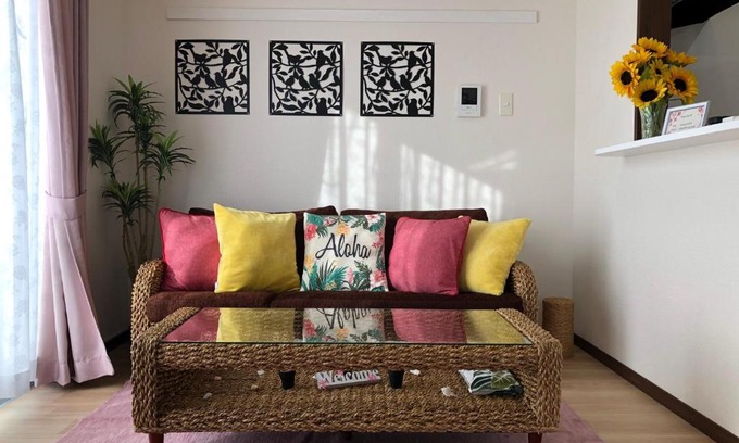 Tomigusuku Apartment | Child-Friendly Getaway at TerraceRin YN23 - Guest Rated 9.8