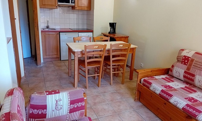 Termignon Apartment | Terrasses D 101 - PARC NAT. VANOISE appart. 4 pers