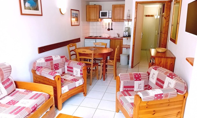 Termignon Apartment | Terrasses F 105 - PARC NAT. VANOISE appart. 6 pers