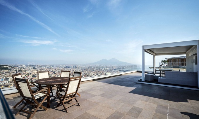 Vomero Apartment | Experience Terrazza Manù: Naples with Breathtaking Views