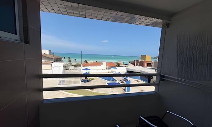 Ponta Negra House | Comfortable Stay at Terrazzo Praia Flat with Pool Access