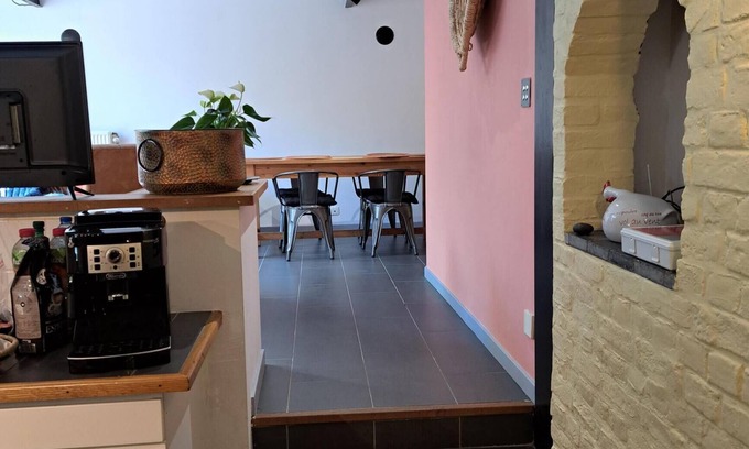 Lens House | Family-Friendly Retreat Near Pairi Daiza with Great Amenities