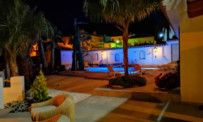 Lubrin House | Spacious Terrera Roberto Family Retreat with Pool & Spa