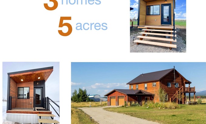 Leigh Creek Estates Cabin | Experience Teton View Camp Summa with Hot Tub & Spa