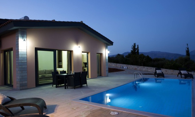 Meganisi Villa | Experience Ionian Style Architecture with Pool & Pet-Friendly Amenities