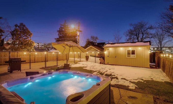 Olde Town Arvada House | Downtown Arvada Arcade: Hot Tub & Family-Friendly Amenities