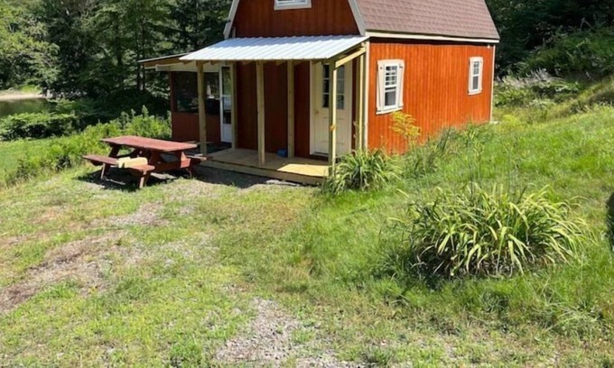 Ouaquaga Cabin | The Bald Eagles Nest riverside cabin