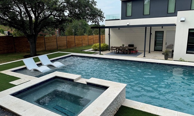 Barton Hills House | The Barton - Stylish home with pool site of multiple video shoots + commercials