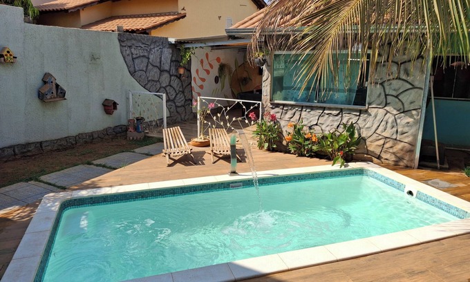 Caldas Novas House | THE BEST AND TOP We are 8 minutes from the center, close to the airport, pharmacy