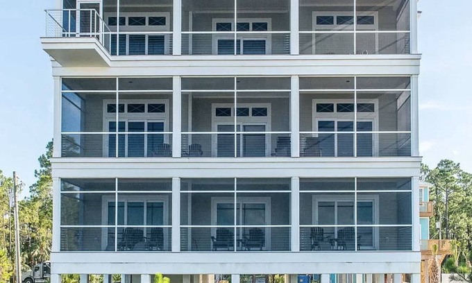 Port St. Joe House | Unforgettable Beach Front Home with Ocean Views & Breakfast