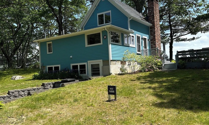 Stockton Springs House | Discover Maine: 3-Bedroom Home with Private Beach View
