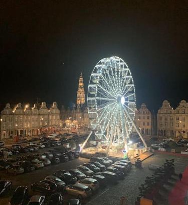 Arras Apartment | Unforgettable Views at 65 Grand Place with Jacuzzi Access