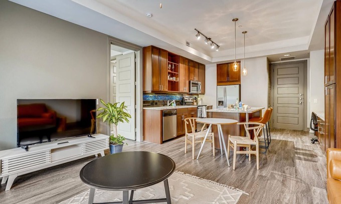 North Burnet Apartment | Welcome to The Bindel: Pet-Friendly Stays in a Walkable Area