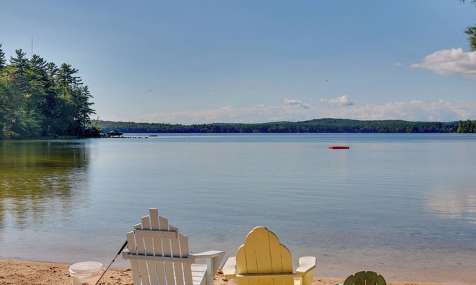 Raymond Cabin | Raymond Getaway: Private Beach Access & Boat Dock Awaits!