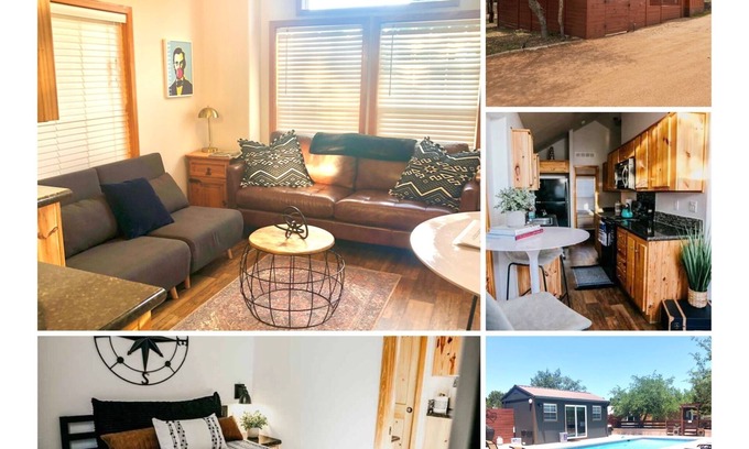 Austin Cabin | Relax at The Bison Cabin in a Scenic Tiny Home Resort