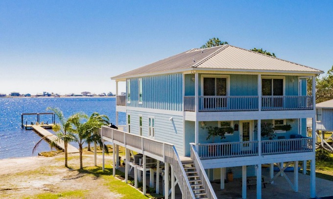 Gulf Shores House | The Blue Oasis: Perfect for Family Gatherings by the Beach