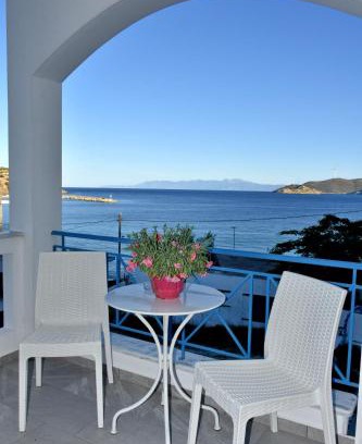 Agii Apostoli Apartment | Oceanfront Bliss at The Blue Rooms - Rated 9.3/10 by Guests