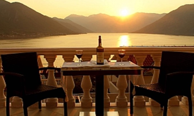 Dobrota Apartment | Explore Boka View: 2-Bedroom Retreat with Oceanfront Bliss