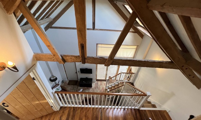 New Forest District Apartment | Experience The Brick Barn at Warborne Farm with Ocean Views