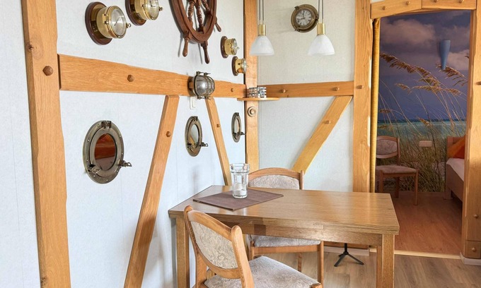 Horumersiel Apartment | Bright Sea Bear Retreat for Couples with Pool & Wi-Fi
