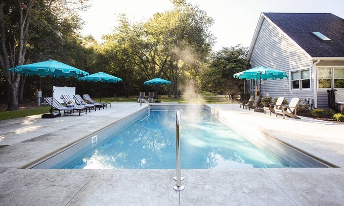 Michigan City House | Experience The Bungalow: Pool, Hot Tub & Ocean Views