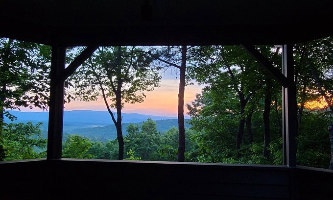 Big Canoe House | Enchanting Cabin at Big Canoe with Game Room & Scenic Views