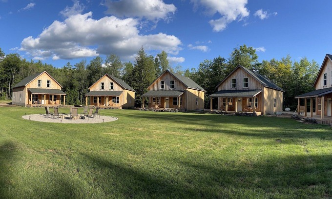 Tamworth Cabin | The Cabins at Timber Ridge - #3 - Brand new cabins nestled in the woods of NH