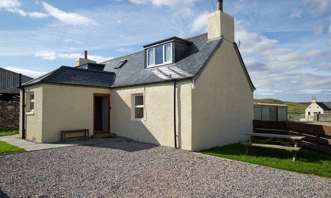 Sangomore House | Highland House: Beachfront Escape with Balnakeil Bay Views