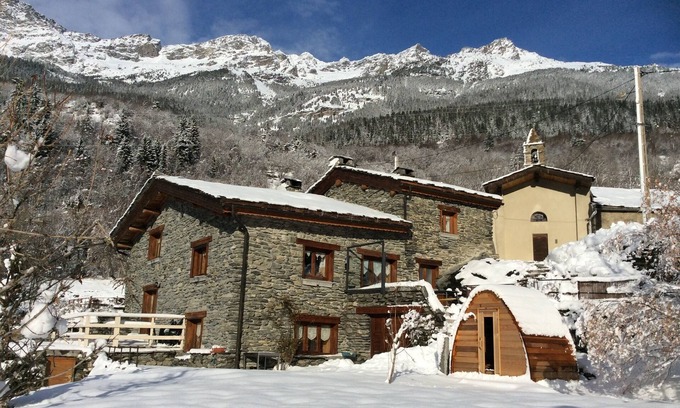 Saint-Andre Ski Chalet | Inviting Chalet of Vanoise: Ski Access & Pet-Friendly Retreat