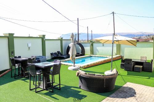 Maseru House | Elegant Clan Guest House: Rated 9/10 with Pool & Breakfast