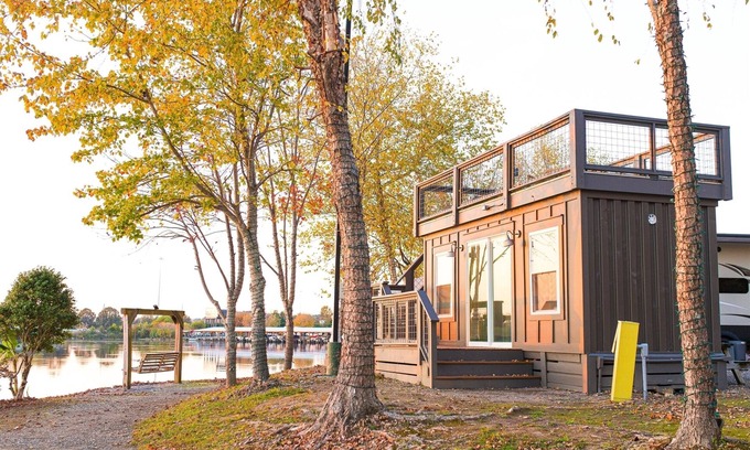 Gadsden House | Top-Rated Container Home at River Rocks Landing with Pool