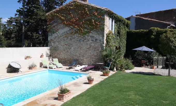 Aigues-Vives House | Relax at The Cottage, Clos des Archers with Ocean Views