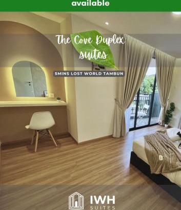Hulu Kinta Apartment | Family-Friendly Ipoh Waterpark Duplex with Pool & Ocean View