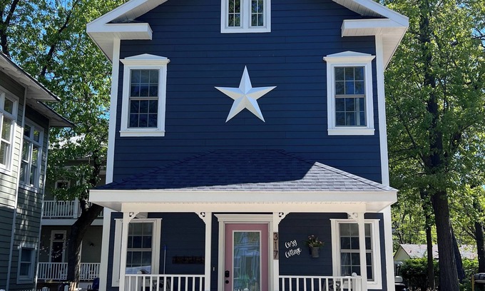 Michigan City House | Beachwalk Bliss: Cozy Cottage with Ocean View and Pool