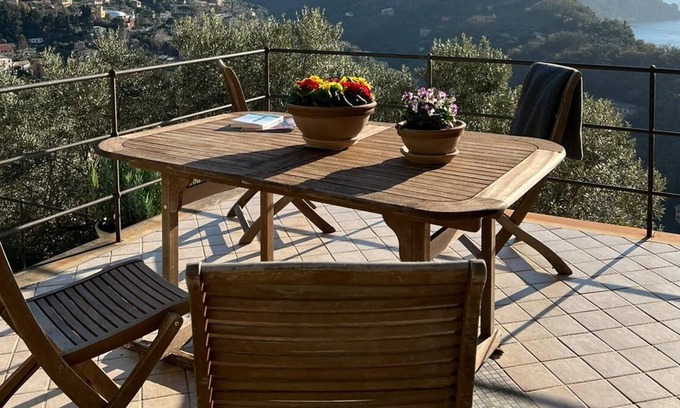 Camogli Villa | Experience Ocean Views at The Crocetta of Roman Way