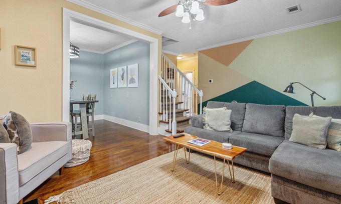 Hot Springs House | Discover The Dawson: Guest Rated 9.8, Steps from Downtown