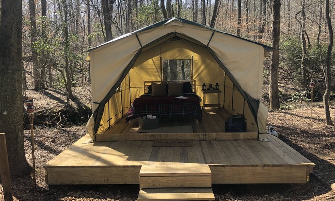 Ashland RV Rental | Ideal for Groups: Double Sites with Kitchen Amenities