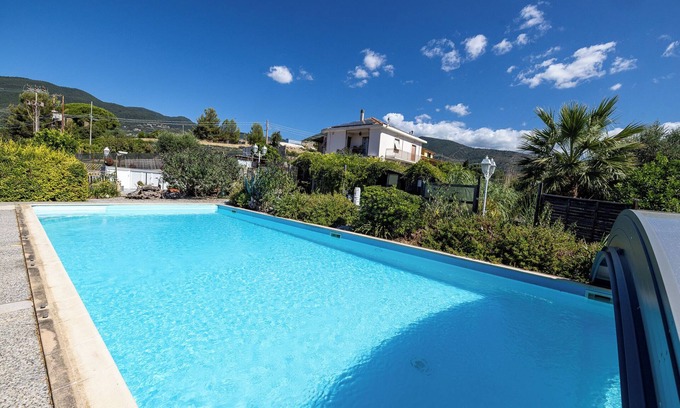 Sanremo Villa | Relax at The Eden of Roses: Pool, Spa & Ocean Views