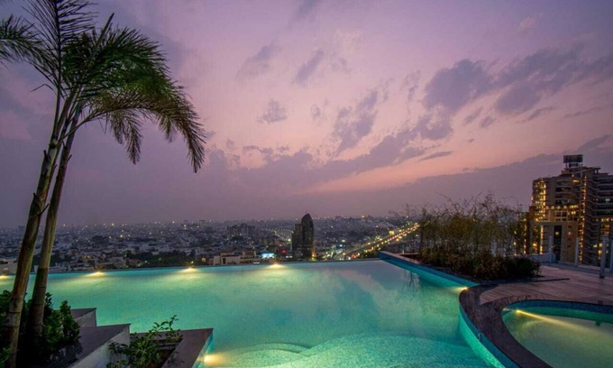Shyam Nagar Hotel | Discover The Fern Habitat in Jaipur with Pool & Dining
